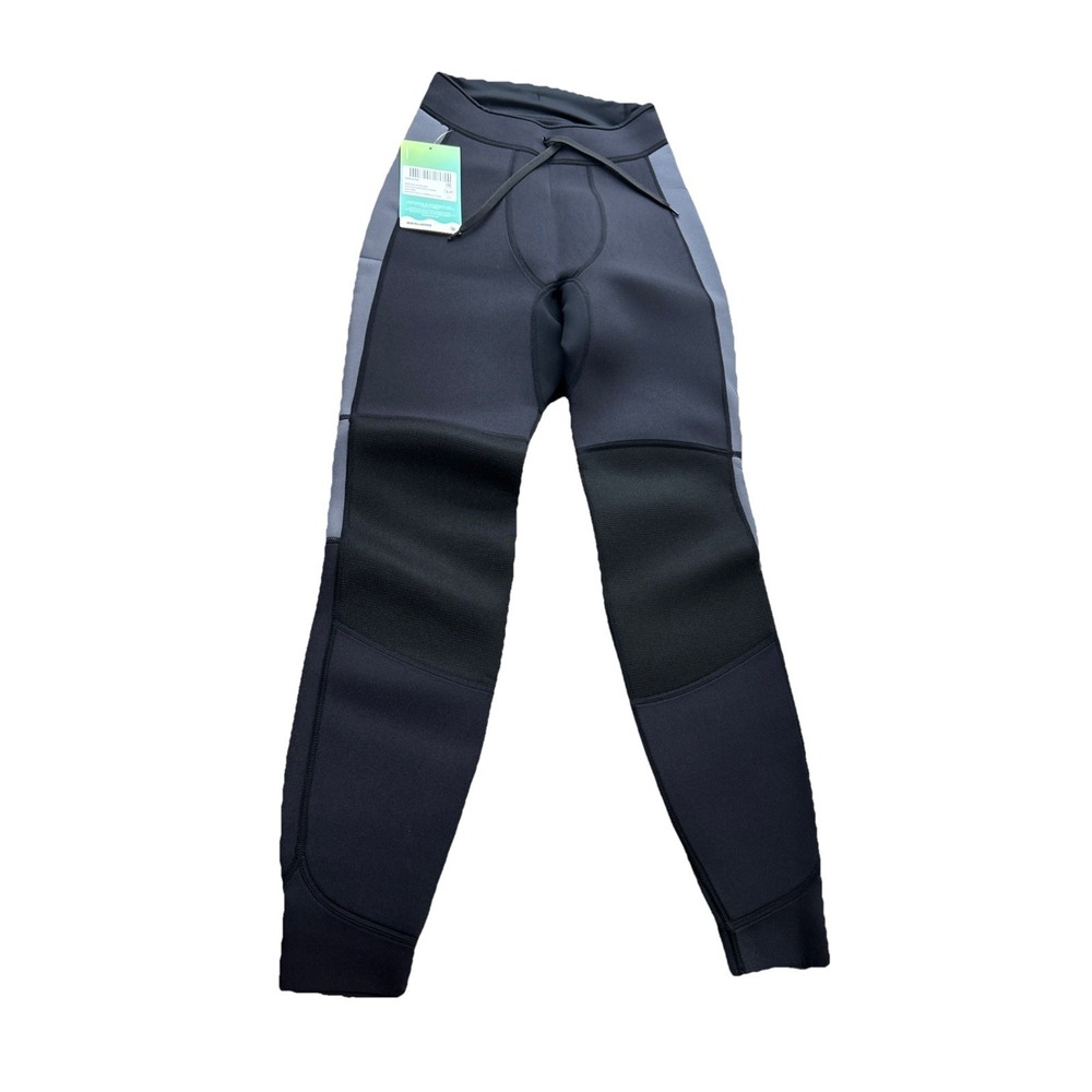 Sea-Doo Mens Montego Pants 3mm Neoprene Grey Jet Ski Riding Wetsuit Small 286818